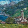 Lago di Lugano 1973 cm 24x58,5
